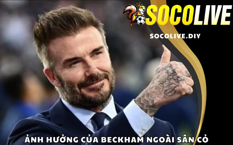 Ảnh hưởng của Beckham ngoài sân cỏ tại Real Madrid