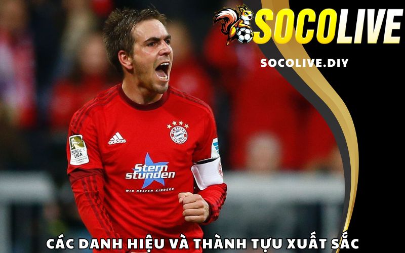 Các danh hiệu và thành tựu xuất sắc của Philipp Lahm