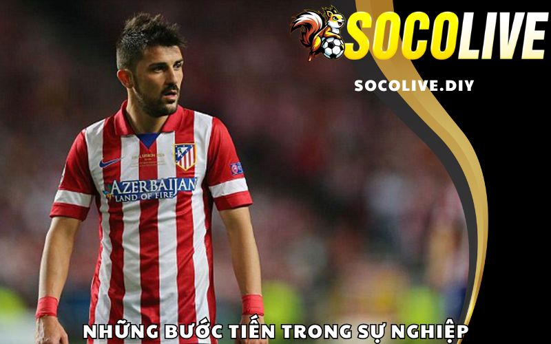 Những bước tiến trong sự nghiệp của David Villa