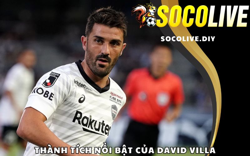 Thành tích nổi bật của David Villa